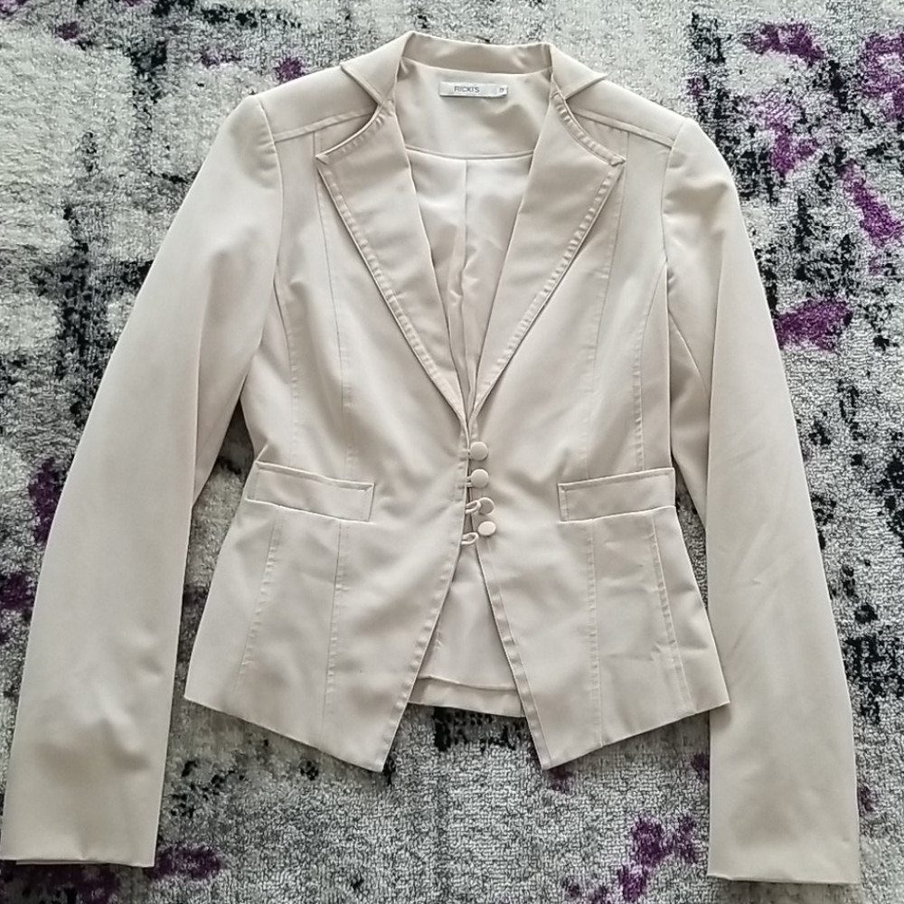 Tan professional blazer